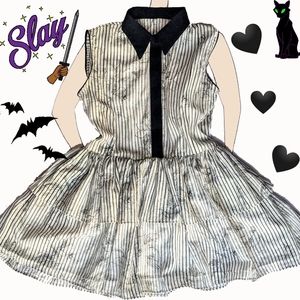 Tailor stitched Black summer dressy top size 8-10